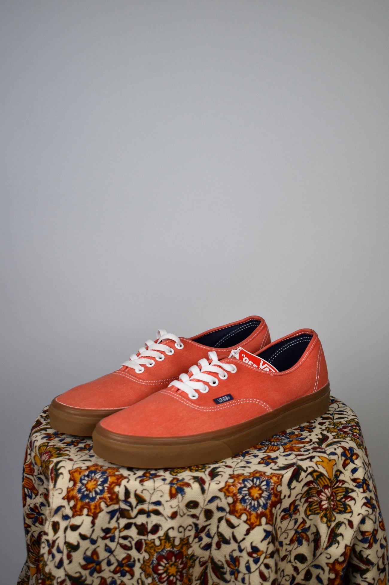 Orange vans gum sole Clearance